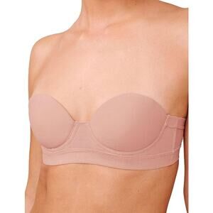 NWT Pepper MVP Multiway Strapless Underwire Bra Sienna Rose Women's 32AA